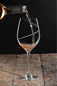Diamante poháre na biele víno Silhouette City s kryštálmi Swarovski 360ml 2KS