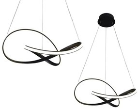 LED Luster na lanku CAPPIO LED/36W/230V čierna