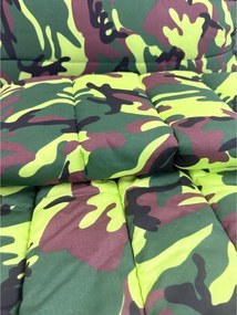 INTERMEDIC SK Set paplónu a vankúša Army – 140x200 + 70x90 cm, mikrovlákno, duté vlákno, celoročný