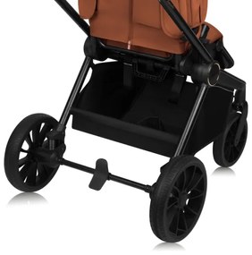 Lionelo - Kombinovaný kočík 2v1 MIKA PLUS, hrdzavohnedý