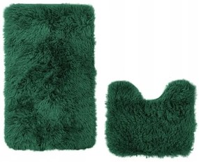 Kúpeľňová sada kobercov MEGAN zelená