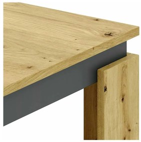 Konferenčný stolík Hudson A, dub artisan / antracit