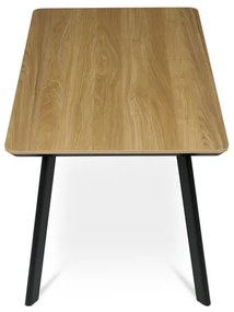 Autronic BONTEC Jedálenský stôl 140x80cm, mdf, dub, HT-531 OAK Farba: Hnedá