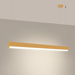 Thoro Lighting Závesné svietidlo FARGE zlatá LED 3000K