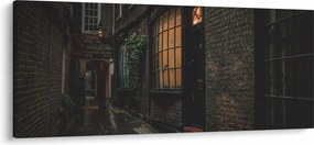 Obraz - Londýnska ulica (120x50 cm)