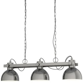 Eglo 43168 - Luster na reťazi LUBENHAM 3xE27/28W/230V
