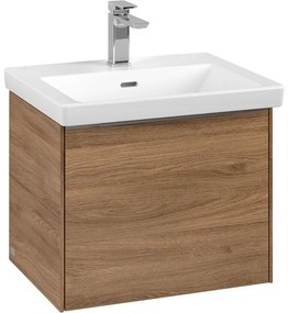 VILLEROY &amp; BOCH Subway 3.0 závesná skrinka pod umývadlo, 1 zásuvka, 523 x 447,5 x 429 mm, Oak Kansas, C57900RH