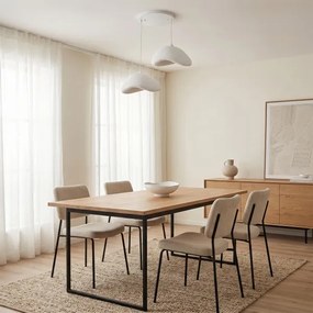 Brilagi - Závesný luster na lanku WABI SABI 2xE27/40W/230V pr. 74 cm biela
