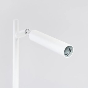 Biela stolová lampa (výška 43 cm) Fideus – Sollux