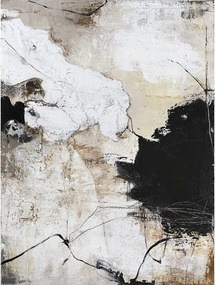 Tlačený/s ručne maľovanými prvkami obraz na plátne 90x118 cm Reform 1 – Malerifabrikken
