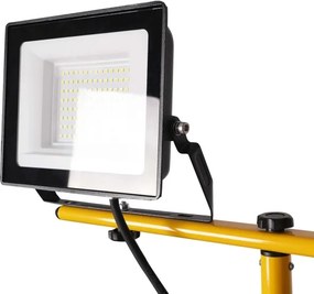 LED reflektor so stojanom 2xLED/50W/230V 6500K IP65 žltý
