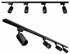 BERGE LED lišta 2m so 4 bodovými svetlami GU10