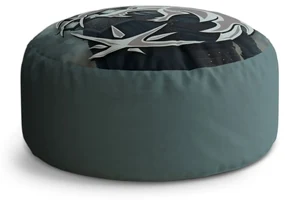 Sablio Taburet Circle Zaklínač V hmle: 40x50 cm