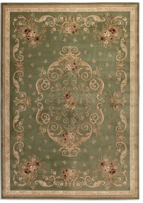 Hanse Home, Kusový koberec Herat 105996 Olive Green, 160x235, zelená, chodba / predsieň