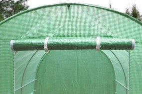 Zahradní fóliovník bílý 3x8m Focus Garden - 2x dveře