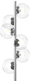 ONLI - Stojacia lampa KIMBERLY 6xG9/6W/230V lesklý chróm