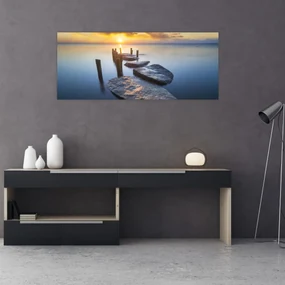 Obraz - Kamenné mólo (120x50 cm)