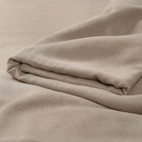 Goldea prírodná látka z ľanovej zmesi - kávová 300 cm