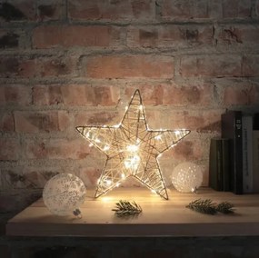 Vianočná dekorácia LED Hviezda KL-50