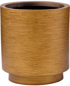 Kvetináč Capi Lux Retro Vase Cylinder zlatý 34x35 cm