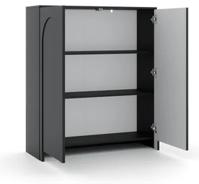 Komoda NIO antracitová