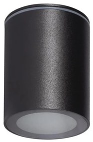 Kanlux 33361 - Vonkajšie bodové svietidlo AQILO 1xGU10/7W/230V IP65 čierna 33361