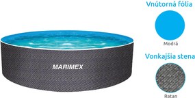 Marimex | Bazén Orlando Premium DL 4,60x1,22 m RATAN bez prísl. | 10340264