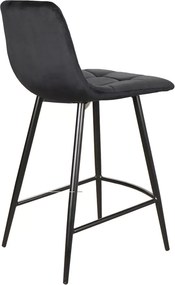 SI Mila H-2 Sametová barová stolička