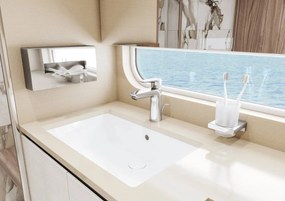 Hansgrohe AddStoris, nádobka na ústnu hygienu, chrómová, HAN-41749000