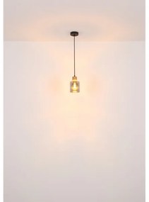 Globo 15768 - Závesné svietidlo na lanku ALEIDIS 1xE27/25W/230V pr. 12 cm