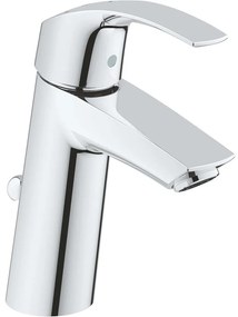 GROHE Eurosmart páková umývadlová batéria ES s odtokovou súpravou s tiahlom, výška výtoku 83 mm, chróm, 2339310E