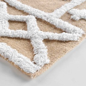 Béžový koberec s prímesou juty 120x170 cm Medine – douceur d'intérieur