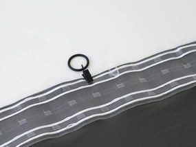 Zatemňovacie závesy Velvet tmavosivá – 140 × 250 cm (2 ks)