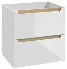 Kúpeľňová skrinka doplnková Naturel Stilla 60x60x45 cm biela STILLAB06005, 1 ks