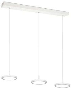 LED závesné osvetlenie Trio Tray biela 340910331