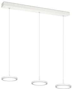 LED závesné osvetlenie Trio Tray biela 340910331