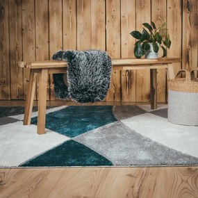 Obsession, Kusový koberec My Frisco 282 Blue, 120x170, modrá, obývacia izba