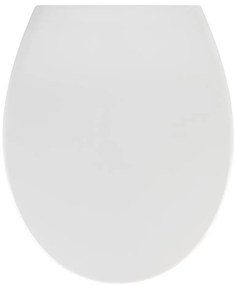 WENKO 21903100-WC toaletné sedátko SAMOS 44,5x37,5 cm biela/strieborná