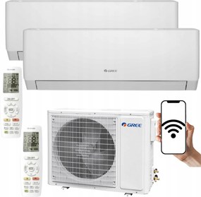 Nástenná klimatizácia Multisplit Gree Pular 2,6kW 3,2kW Wifi Vykurovacia Jednotka