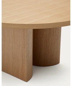 Okrúhly jedálenský stôl v dekore duba ø 150 cm Nealy – Kave Home