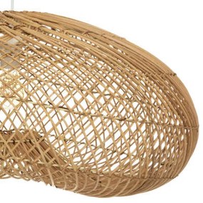 Ratanová závesná lampa JENNY