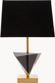 Stolová lampa's ľanovým tienidlom Halina