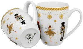 Porcelánový hrnček Christmas Ballerina 360 ml sada 2ks