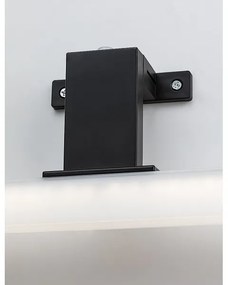 Rabalux 75052 - LED kúpeľňové osvetlenie zrkadla OLIRO LED/9W/230V IP44 60 cm čierna