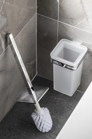 Gedy Gedy, SAMOA WC kefa závesná, mliečne sklo, chróm, A83313