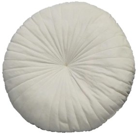 Vankúš Velvet Round 45 krémová