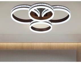 LED Stmievateľný prisadený luster LED/150W/230V 3000-6500K + diaľkové ovládanie