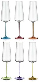 Crystalex pohár Rainbow fresh 210 ml 6 ks