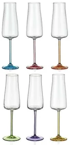 Crystalex pohár Rainbow fresh 210 ml 6 ks