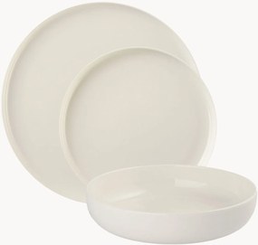 Porcelánová súprava riadu Flow, 6 osôb, 18 ks